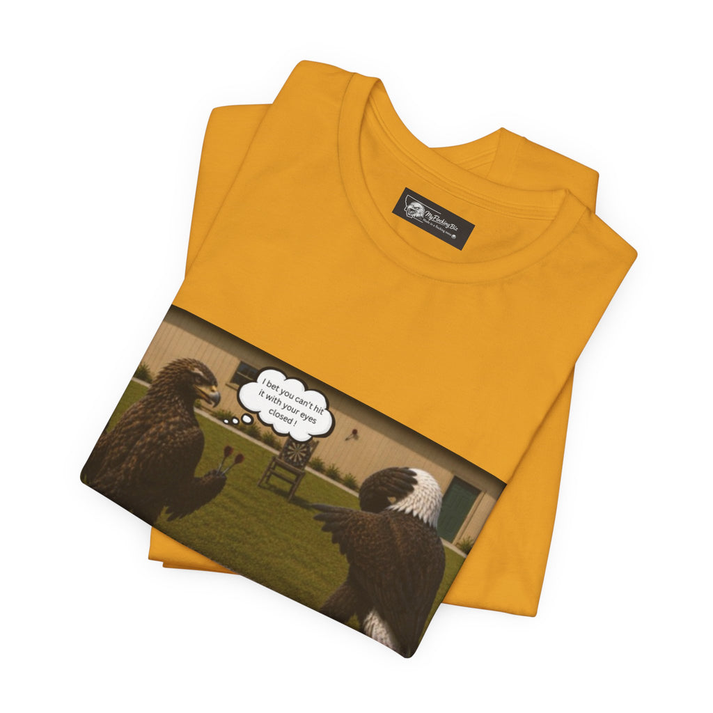 At least my "Darts" Are in A Row humor T-Shirt — Funny "At least my stocking darts are in a row" Graphic Tee