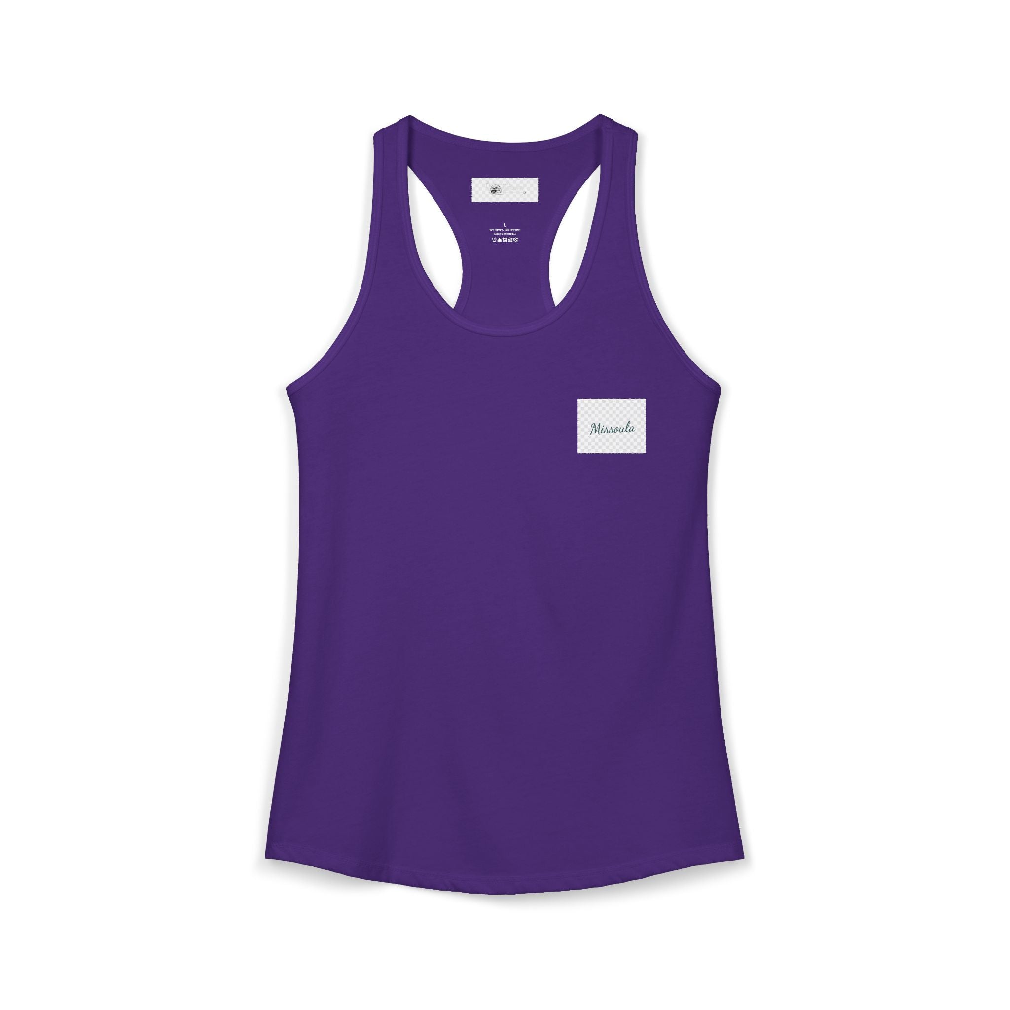 Missoula is Flocking anywhere outside of Montana Women's Ideal Racer back Tank