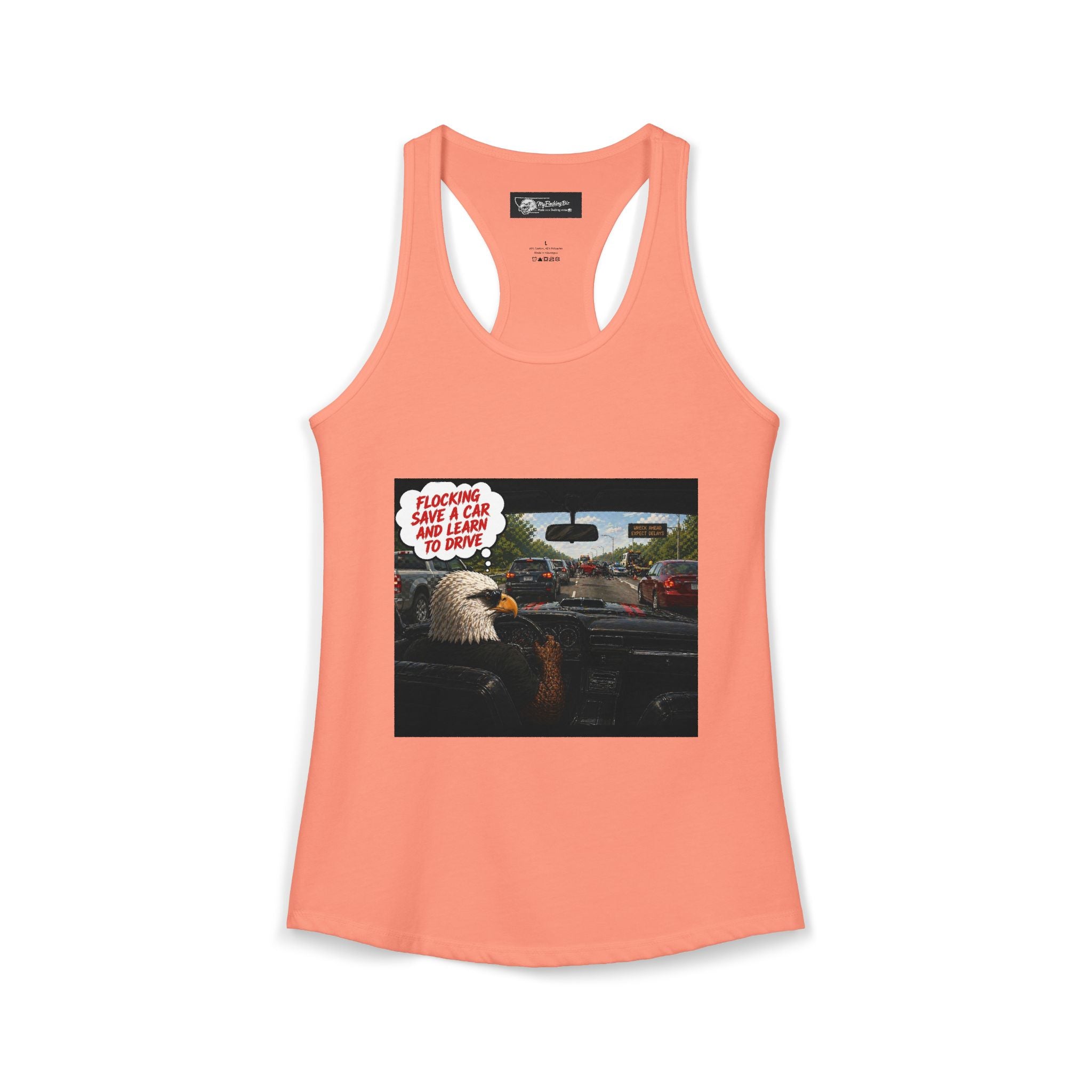 Learn to drive Save a Car Women's Ideal Racer back Tank