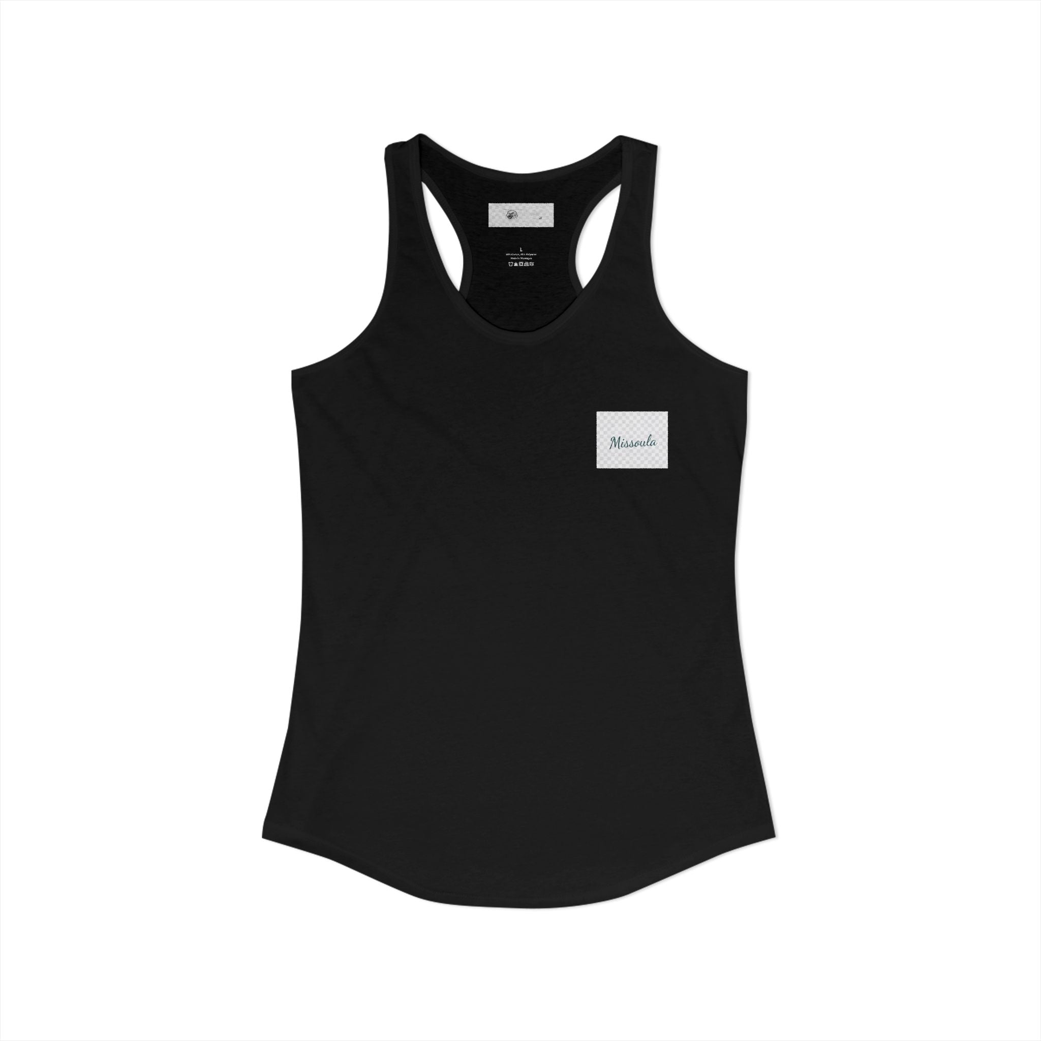 Missoula is Flocking anywhere outside of Montana Women's Ideal Racer back Tank